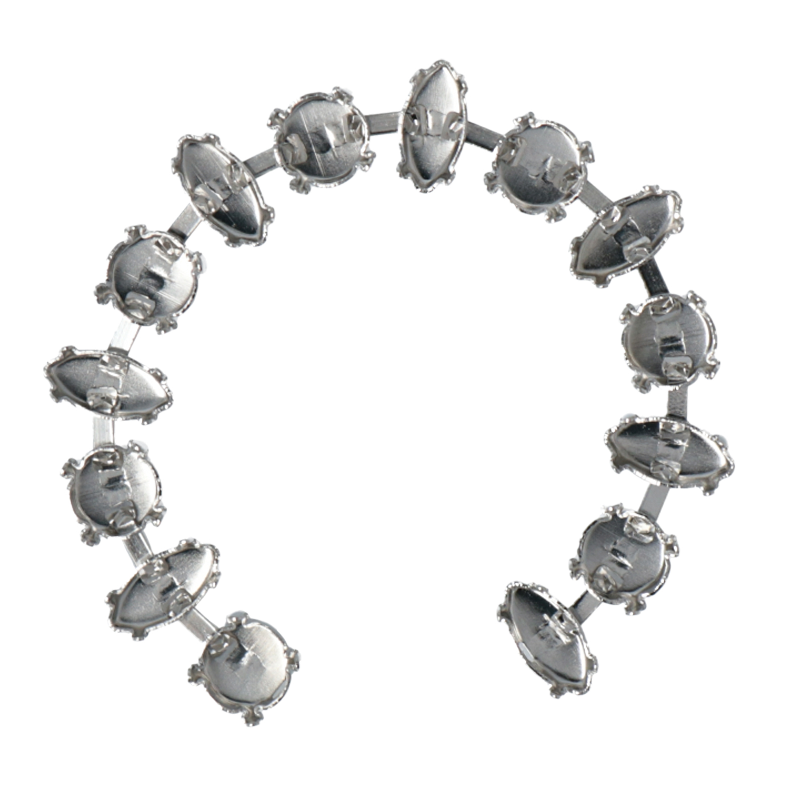 setting chain - navette (4228) 10x5mm + chaton (1088) ss29 - 14 setting | 1pc