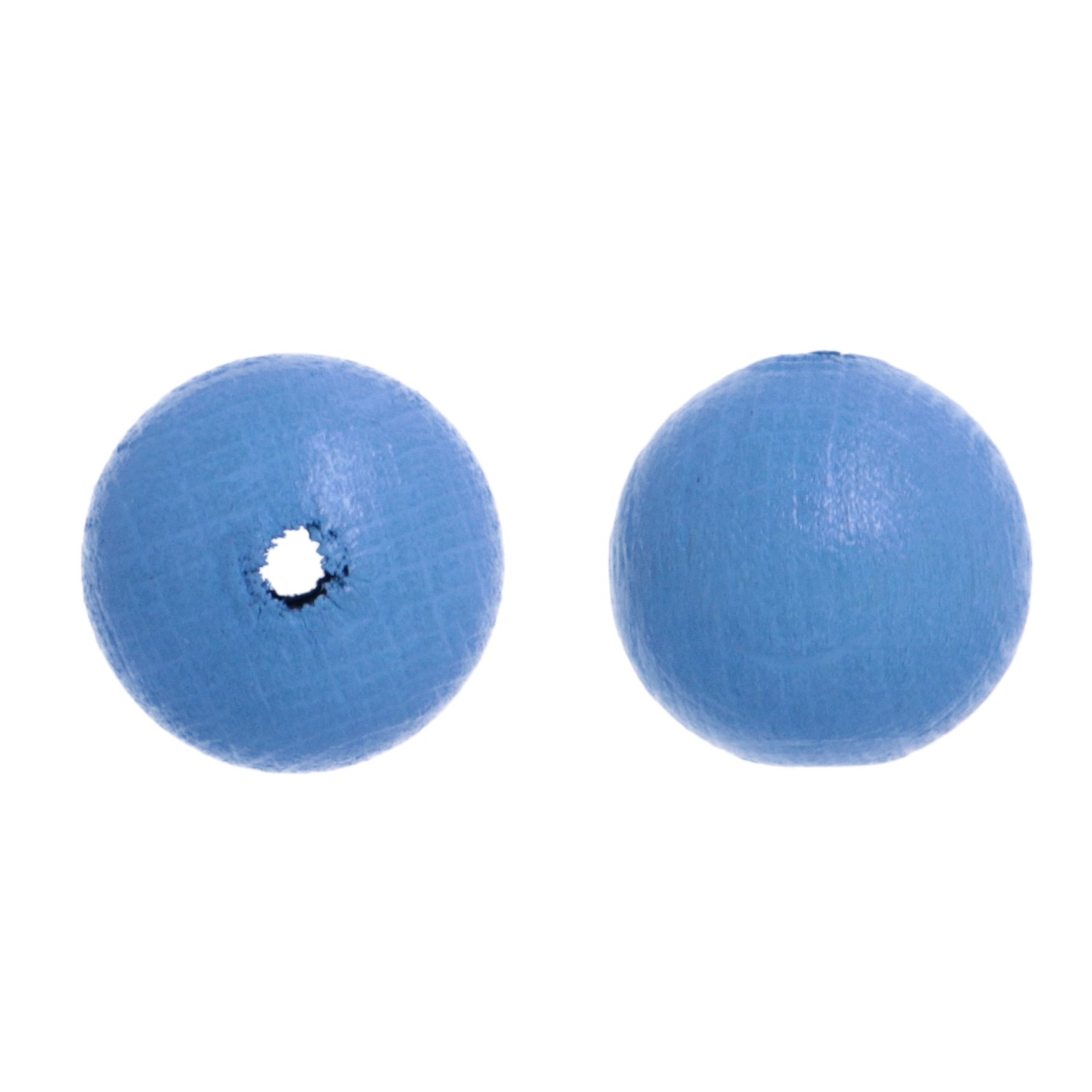 farben holzperlen made in italy hellsblau 15mm | 12st