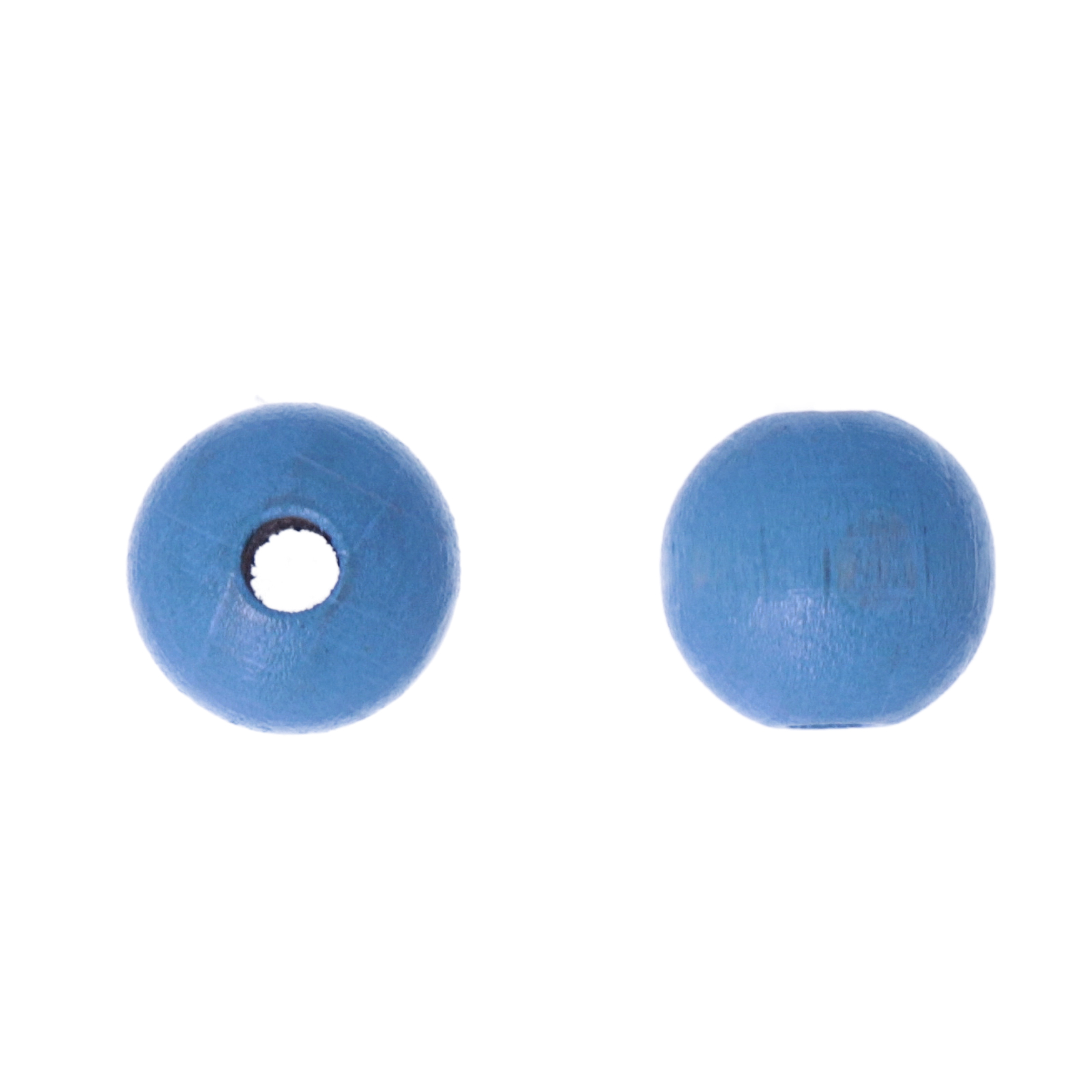 farben holzperlen made in italy hellsblau 12mm | 15st