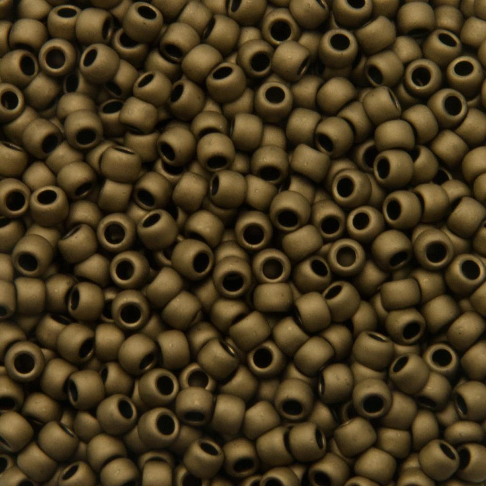 saatperlen toho 8/0 matte color dark copper (702) | 10gr