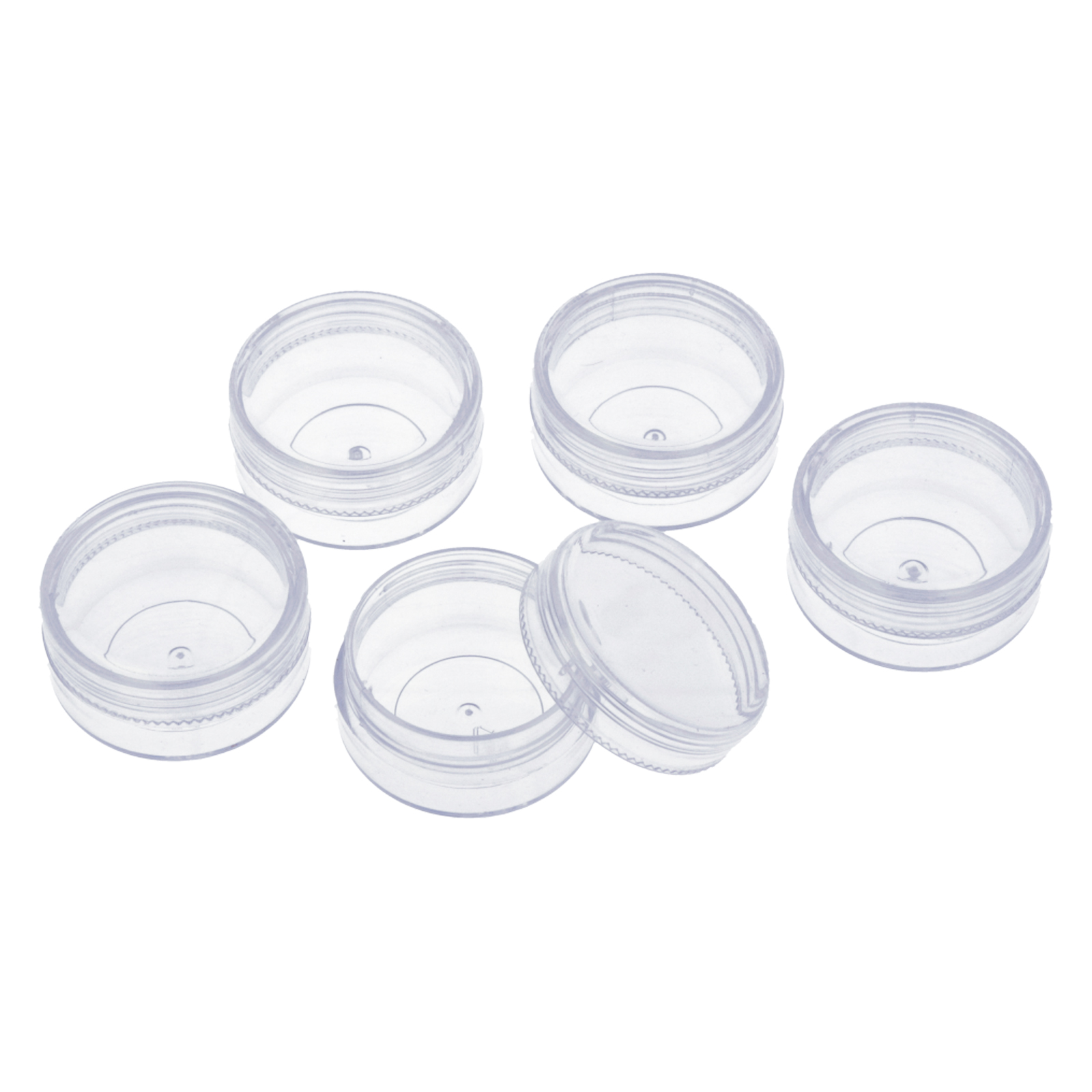 organizer plastic jar 3,8x2cm | 5pc