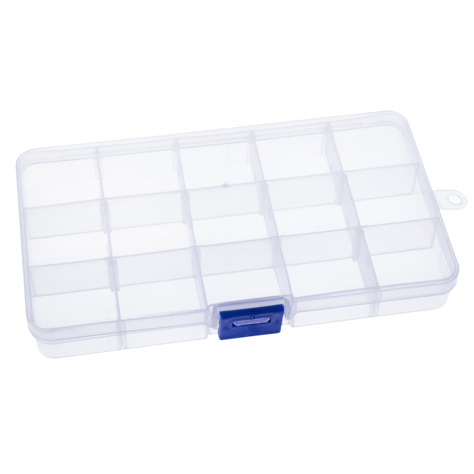 organizer plastic box - 15 compartments - 17x10cm | 1pc