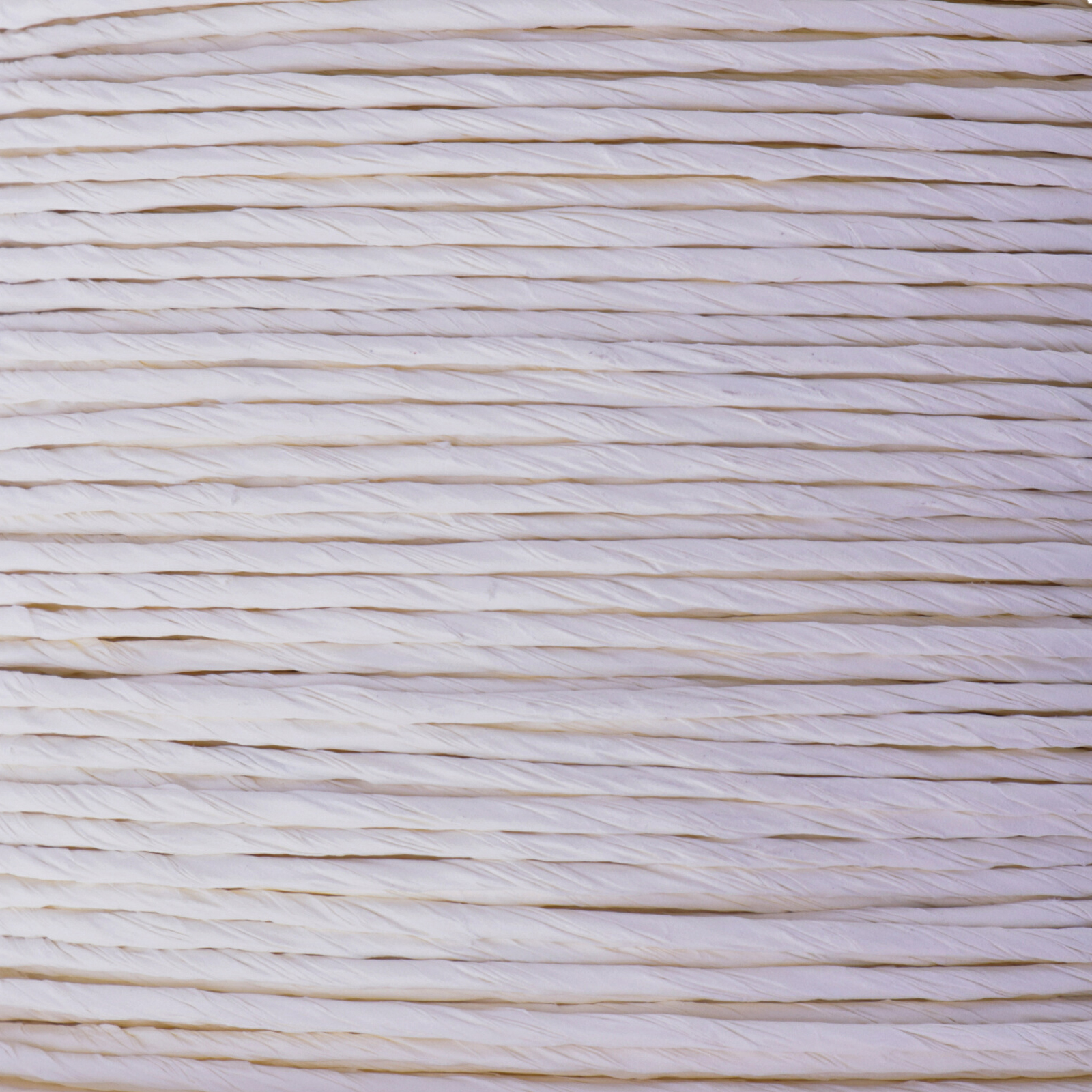 paper cord with wire white 2mm | 5mt