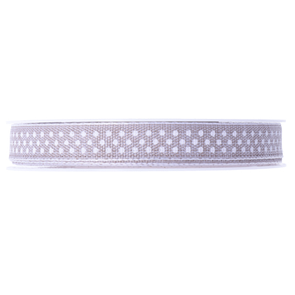 dots ribbon - grey 15mm | 2mt