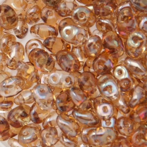 superduo seed beads 5x2,5mm - crystal celsian | 10gr