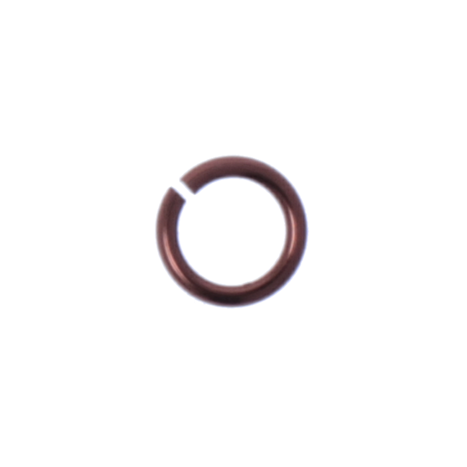chainmaille aluminium jump ring bronze 5mm - wire 0,8mm | 75pc