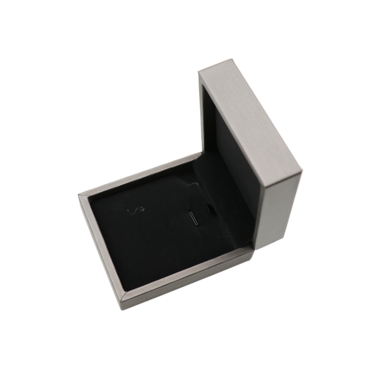 deluxe jewelry box - silver - 8,5x7,5x3cm | 1pc