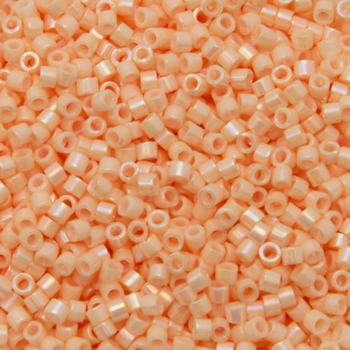 miyuki delica 11/0 - opaque light peach ab | 8gr