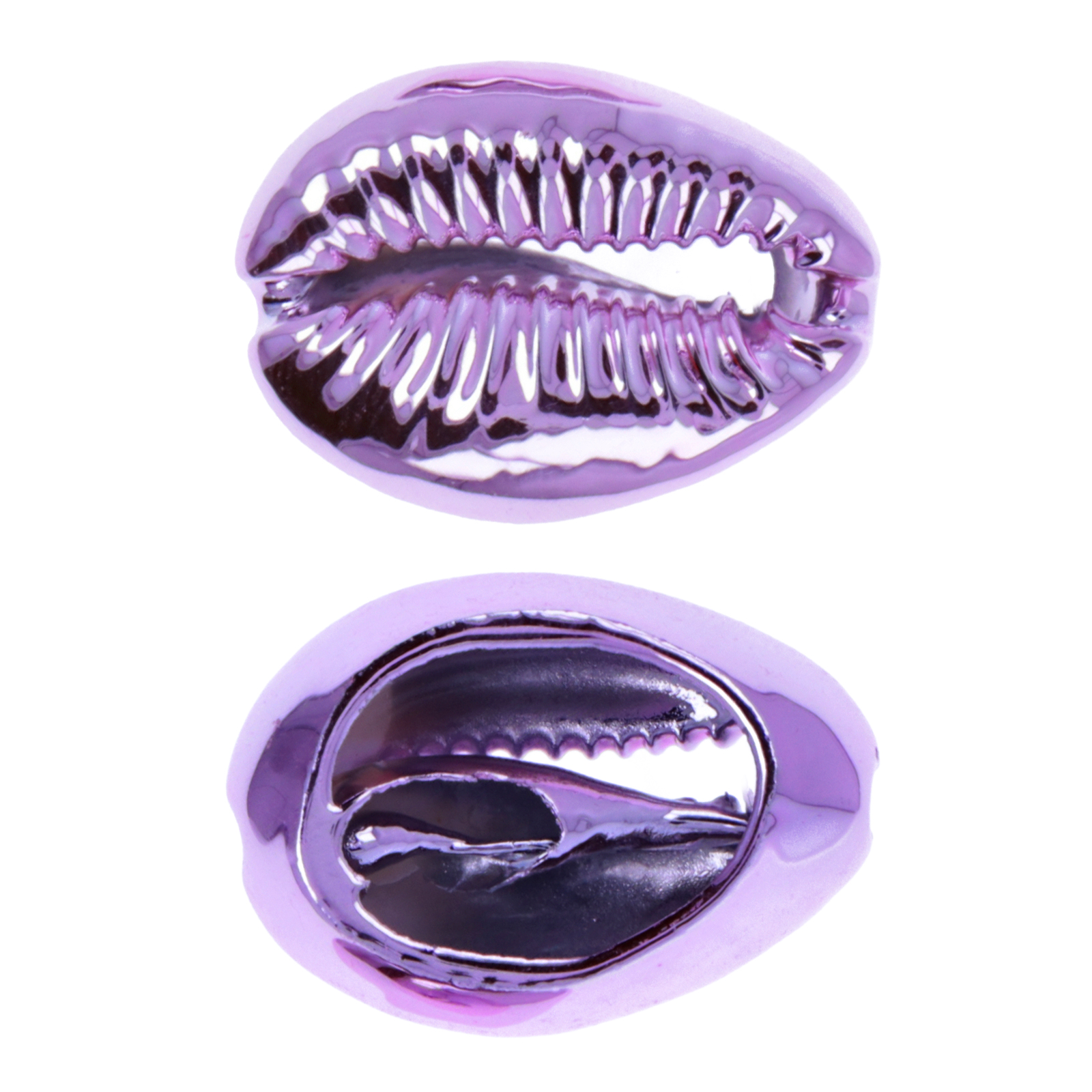 muscheln ciprea metallisch pink 22-26mm über | 2st
