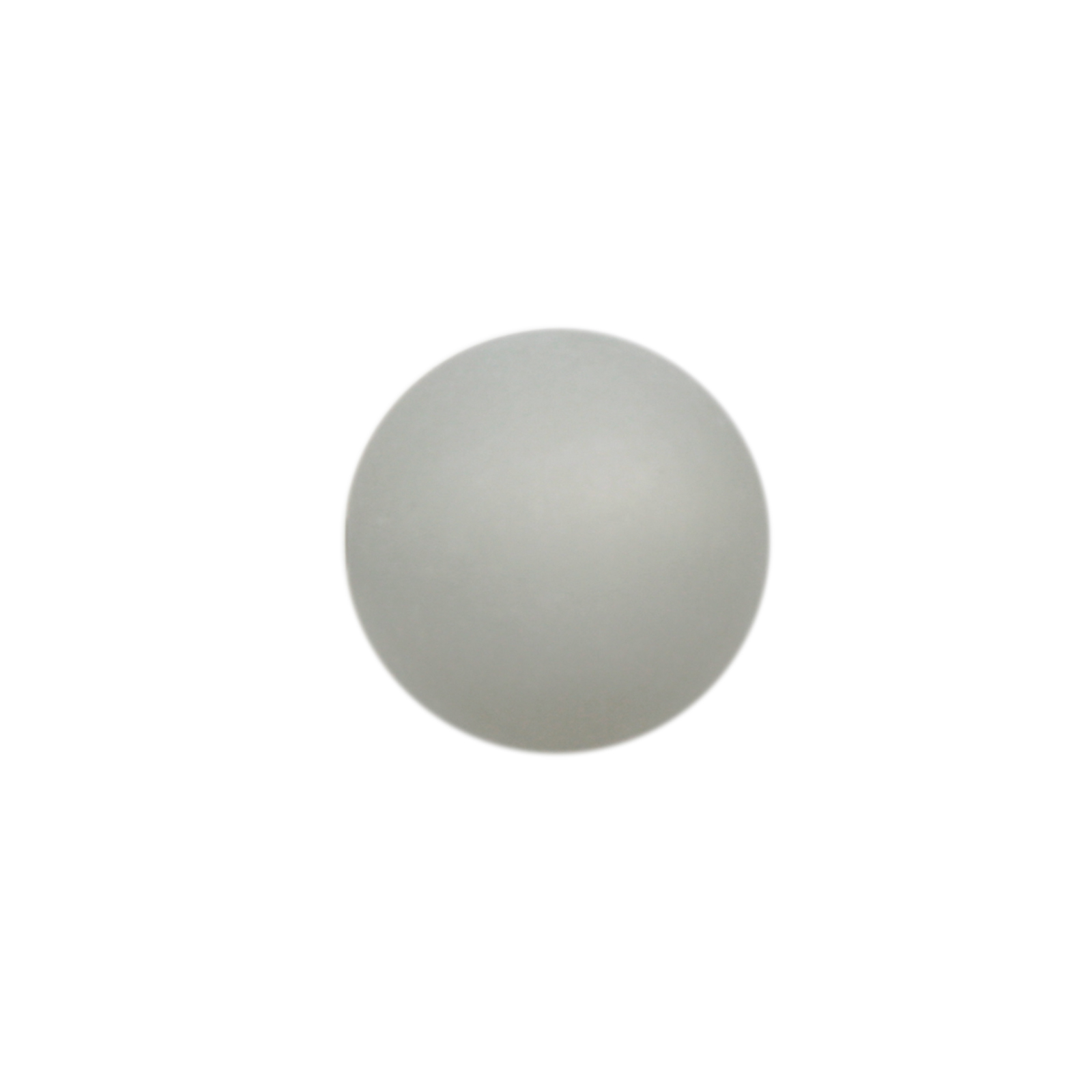 perle polaris frosted - runde grau 6mm | 10st
