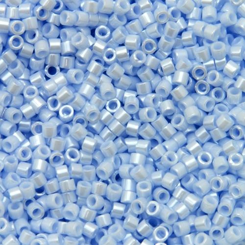 miyuki delica 11/0 - opaque light sky blue ceylon | 8gr