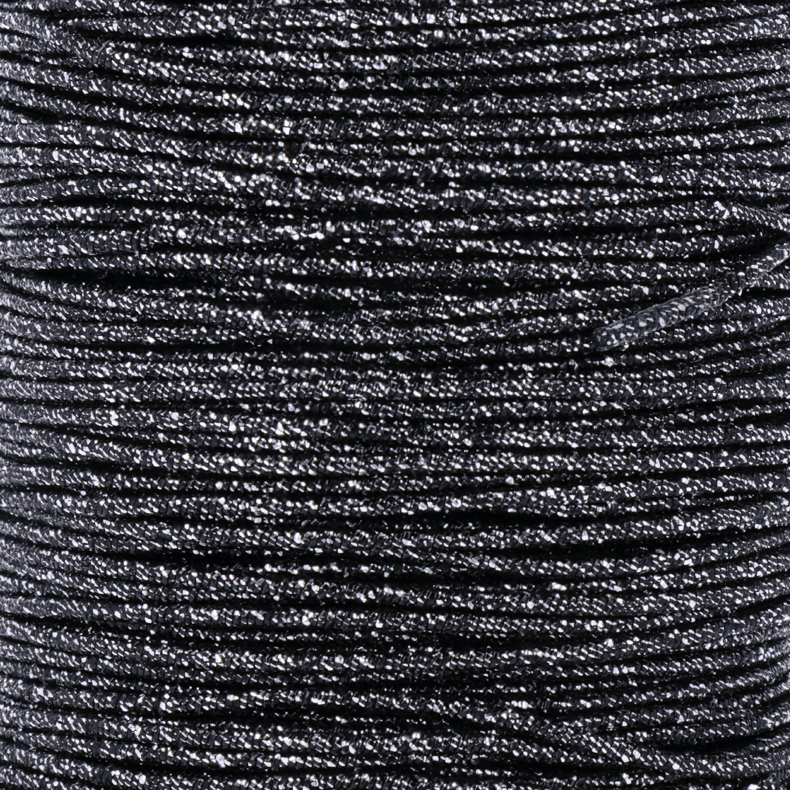dressed wire schwarz/silver - durchmesser 2,0mm | 1mt