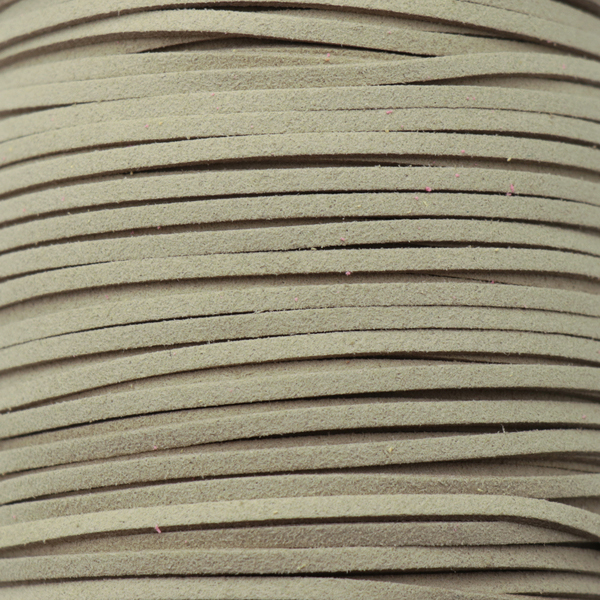 natural micro fiber suede 3x1,5mm | 2mt