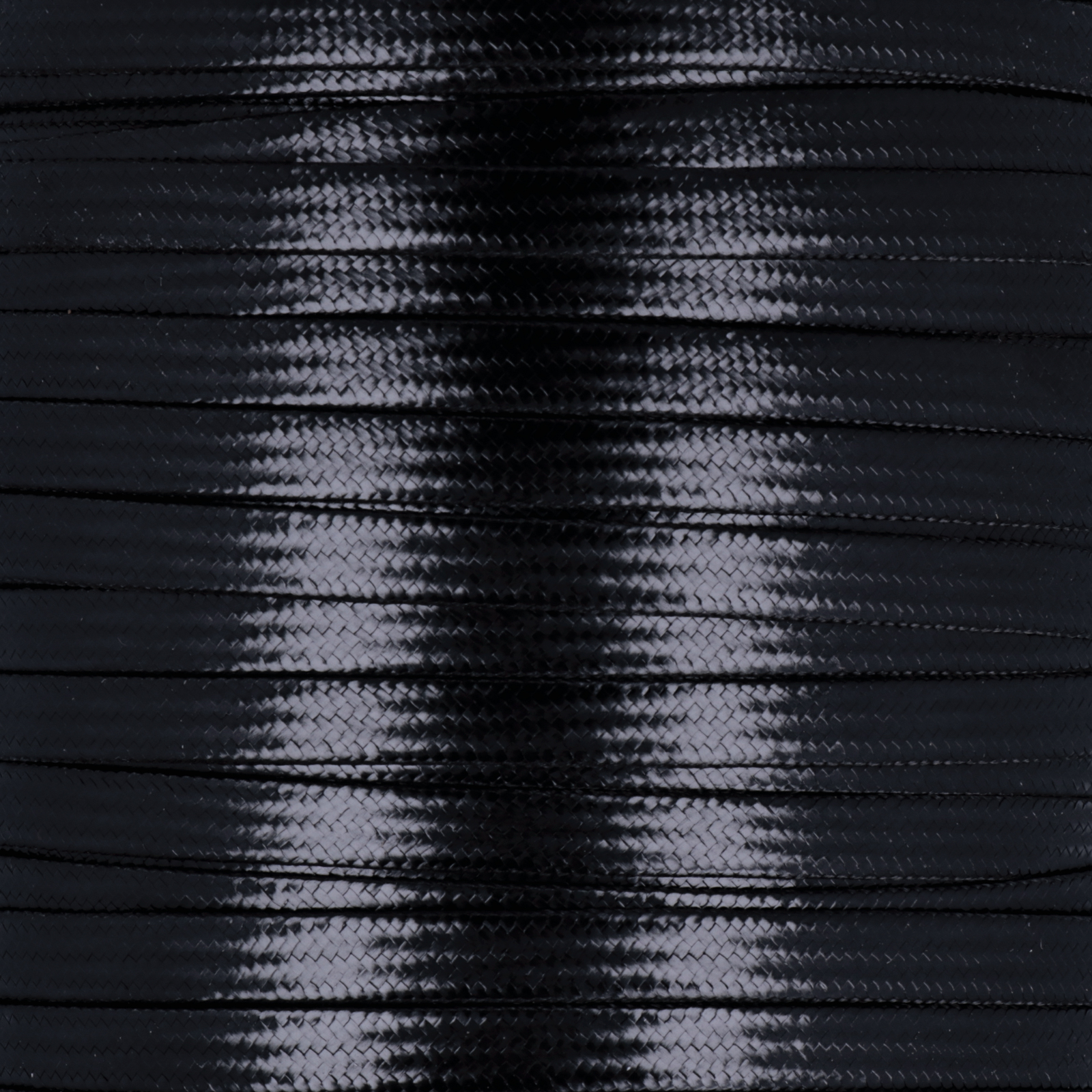 black wax thread flat 6mm | 2mt