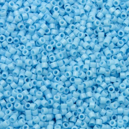 miyuki delica 11/0 - opaque turquoise blue | 8gr