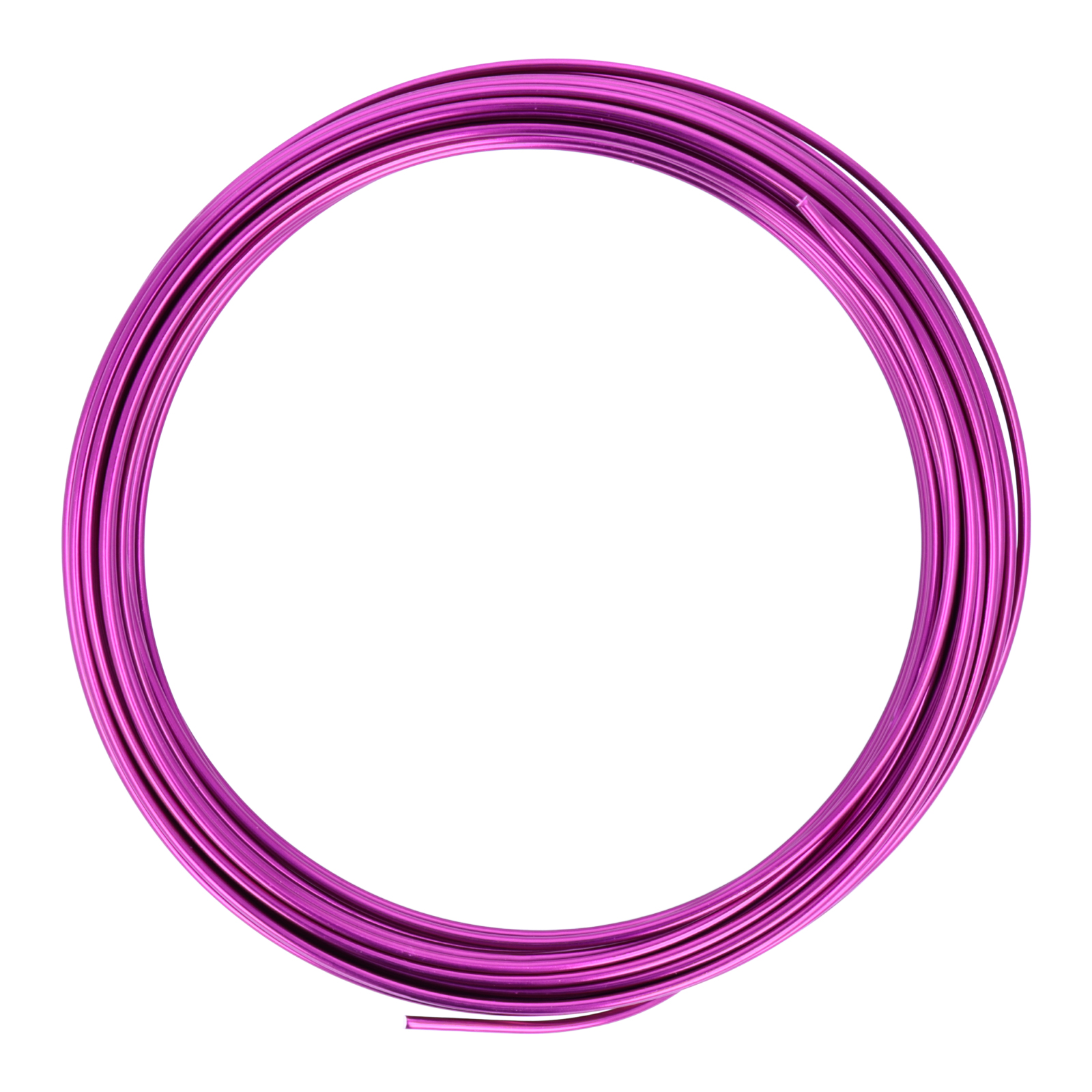 dark rose aluminum wire - diameter 2mm - 12mt spool | 1pc