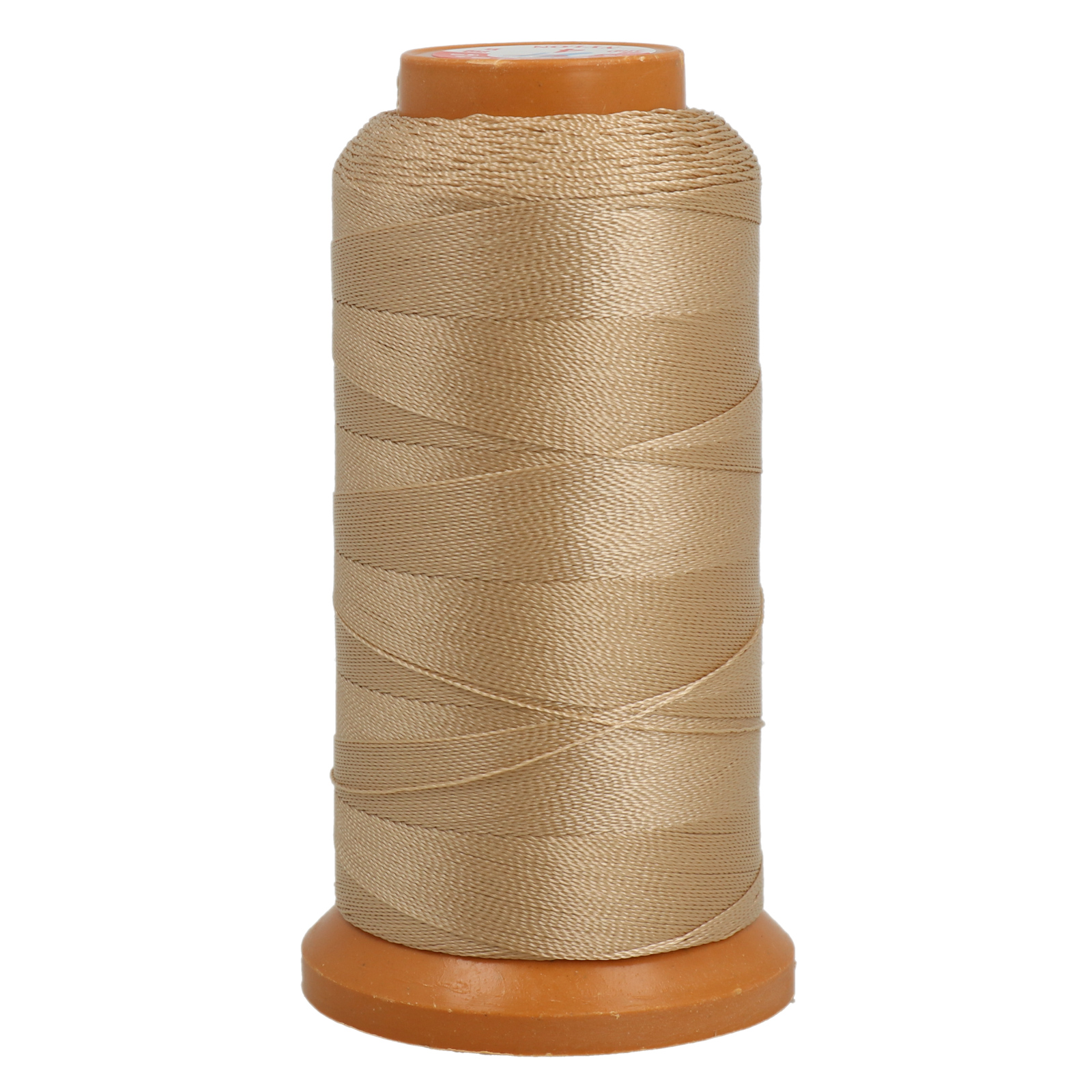 gold polyester thread - size 0,40mm - 600mt spool | 1pc