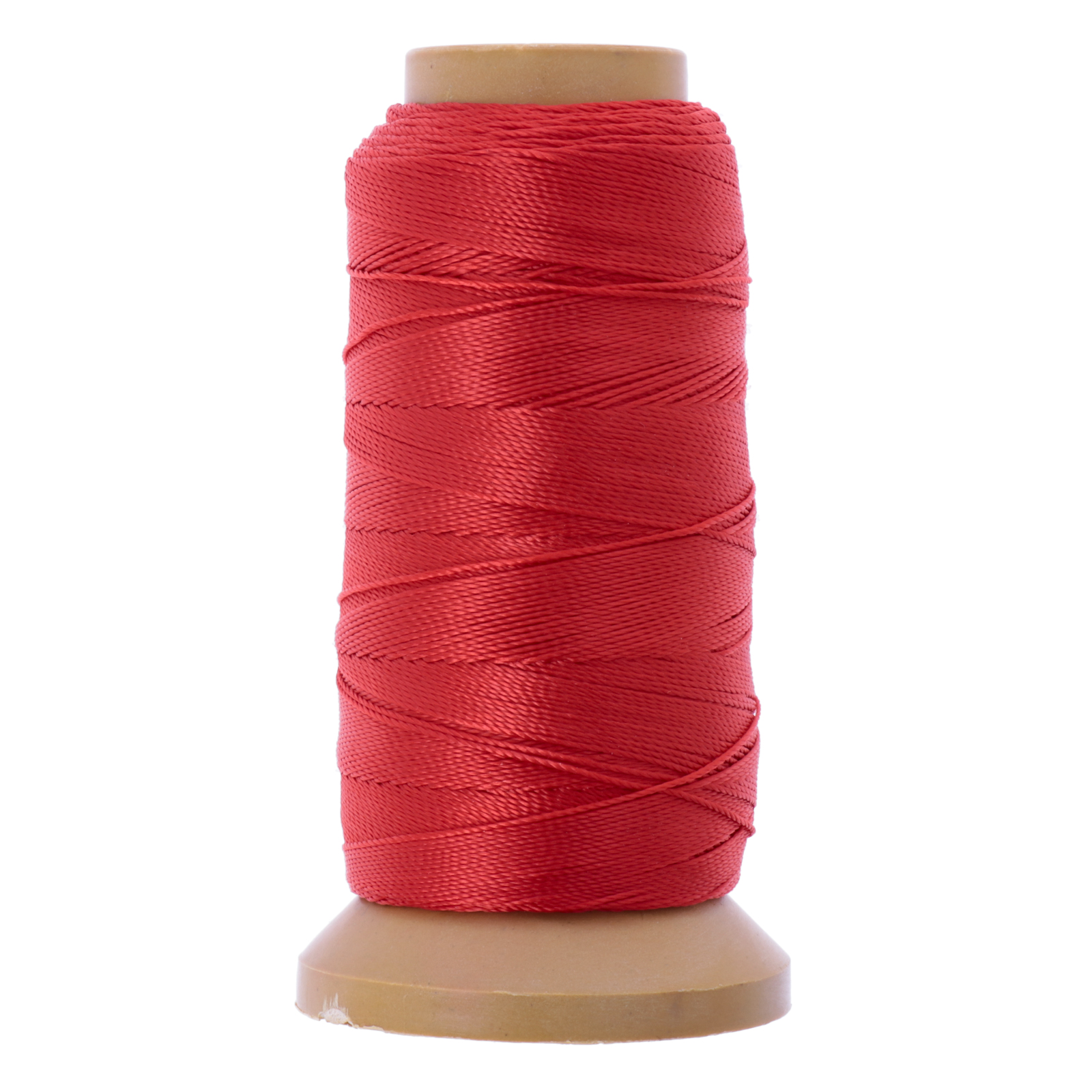 red polyester thread - size 0,80mm - 200mt spool | 1pc