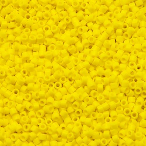 miyuki delica 11/0 - opaque yellow | 8gr