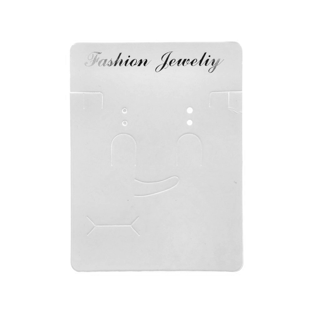 paper jewels tag white 10x7,5cm | 25pc