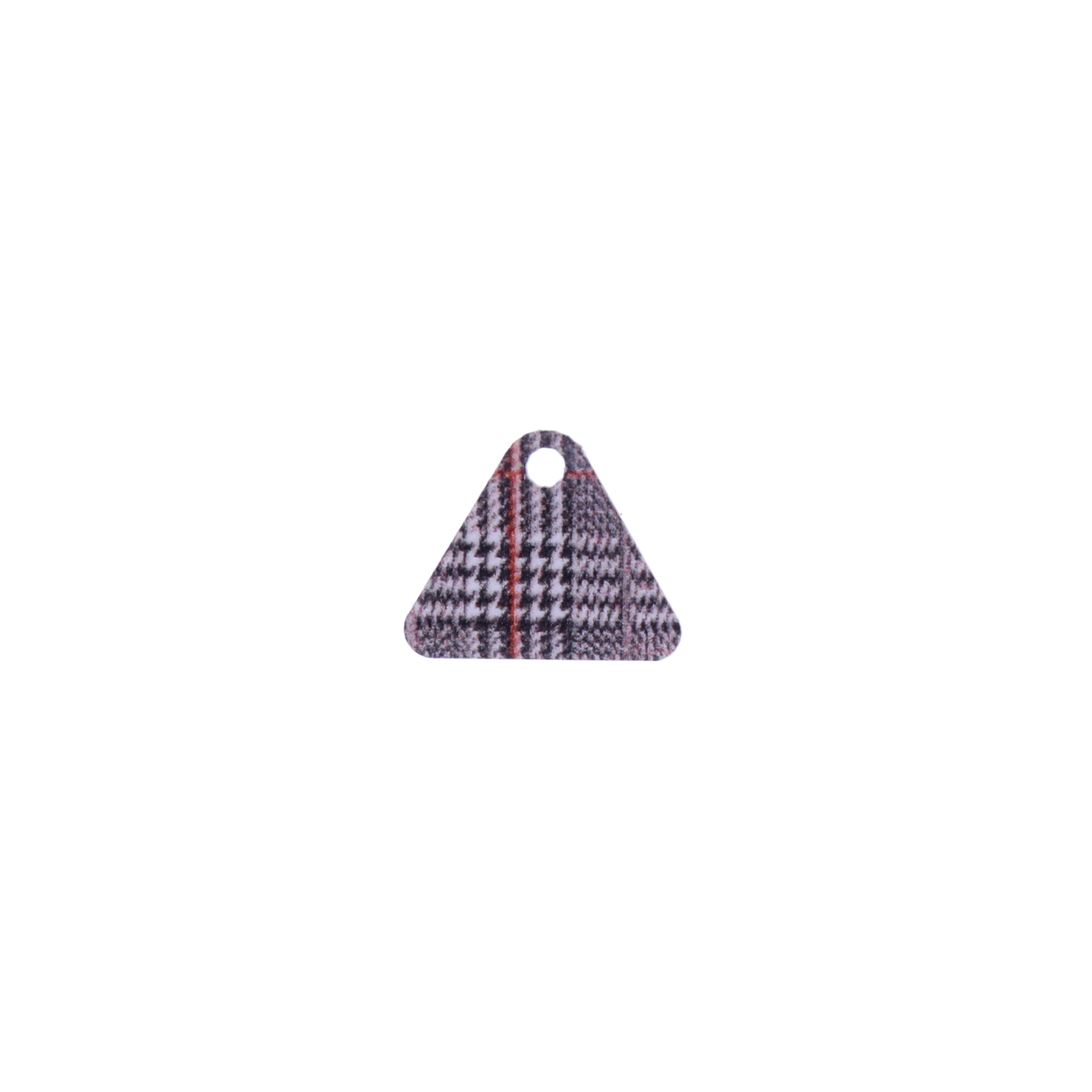 dreieck aus plexiglas tartan 17x14mm | 2st
