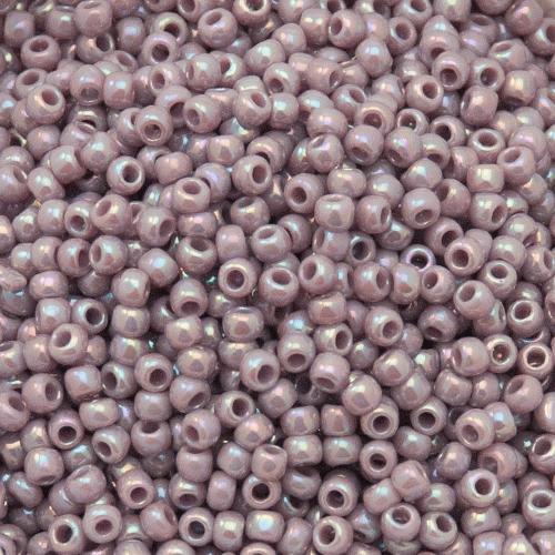rocaille toho seed beads 11/0 - opaque rainbow lavender (412) | 10gr