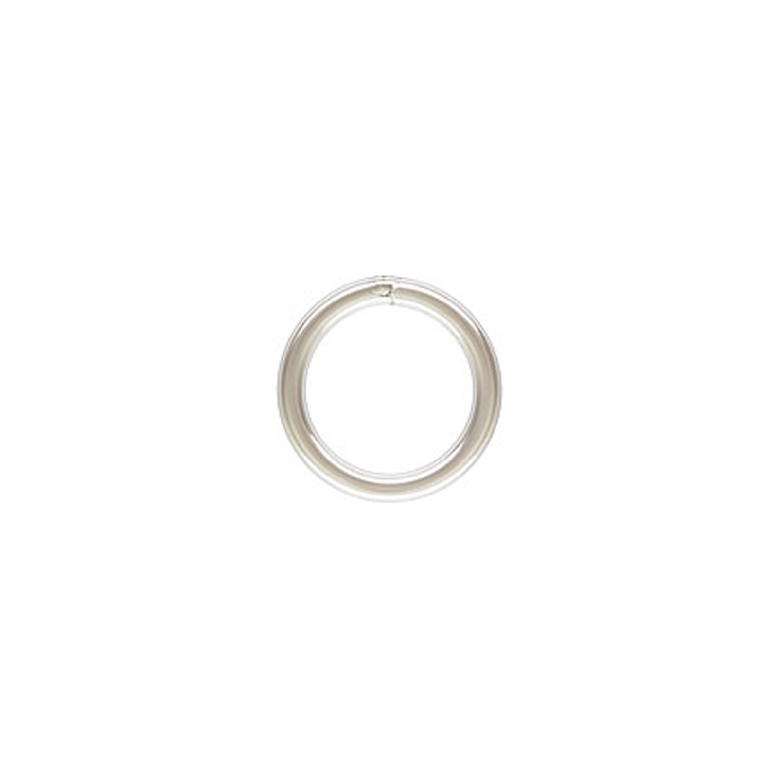 geschlossene biegeringe 925 sterlingsilbe 8mm - wire 1mm | 4st