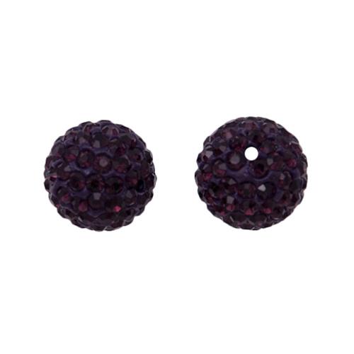 pavé runde perlen amethyst 10mm | 1st
