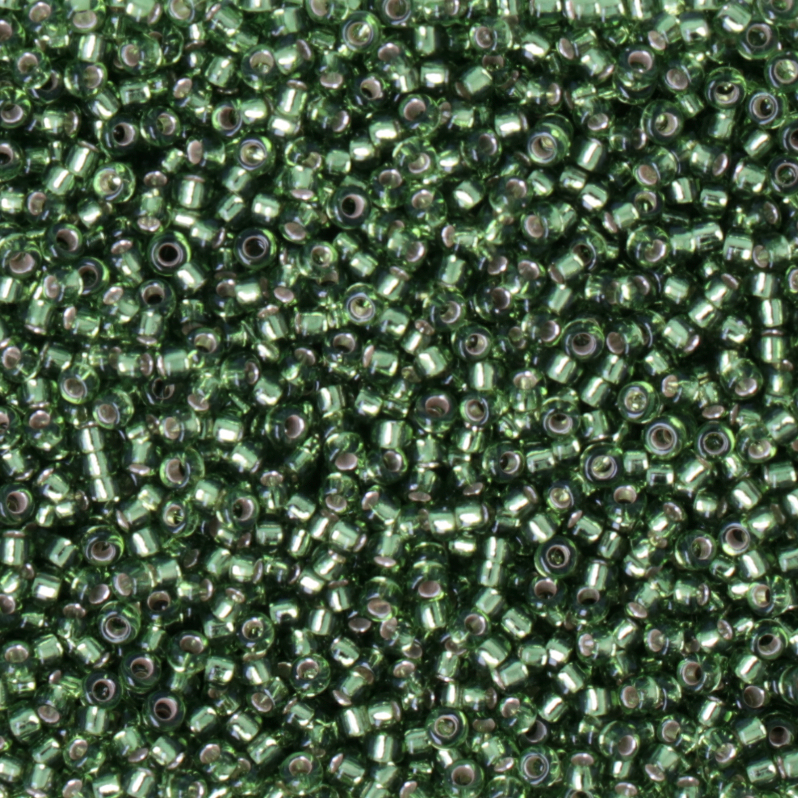 miyuki rocailles 15/0 - silver-lined olive (26) | 10gr