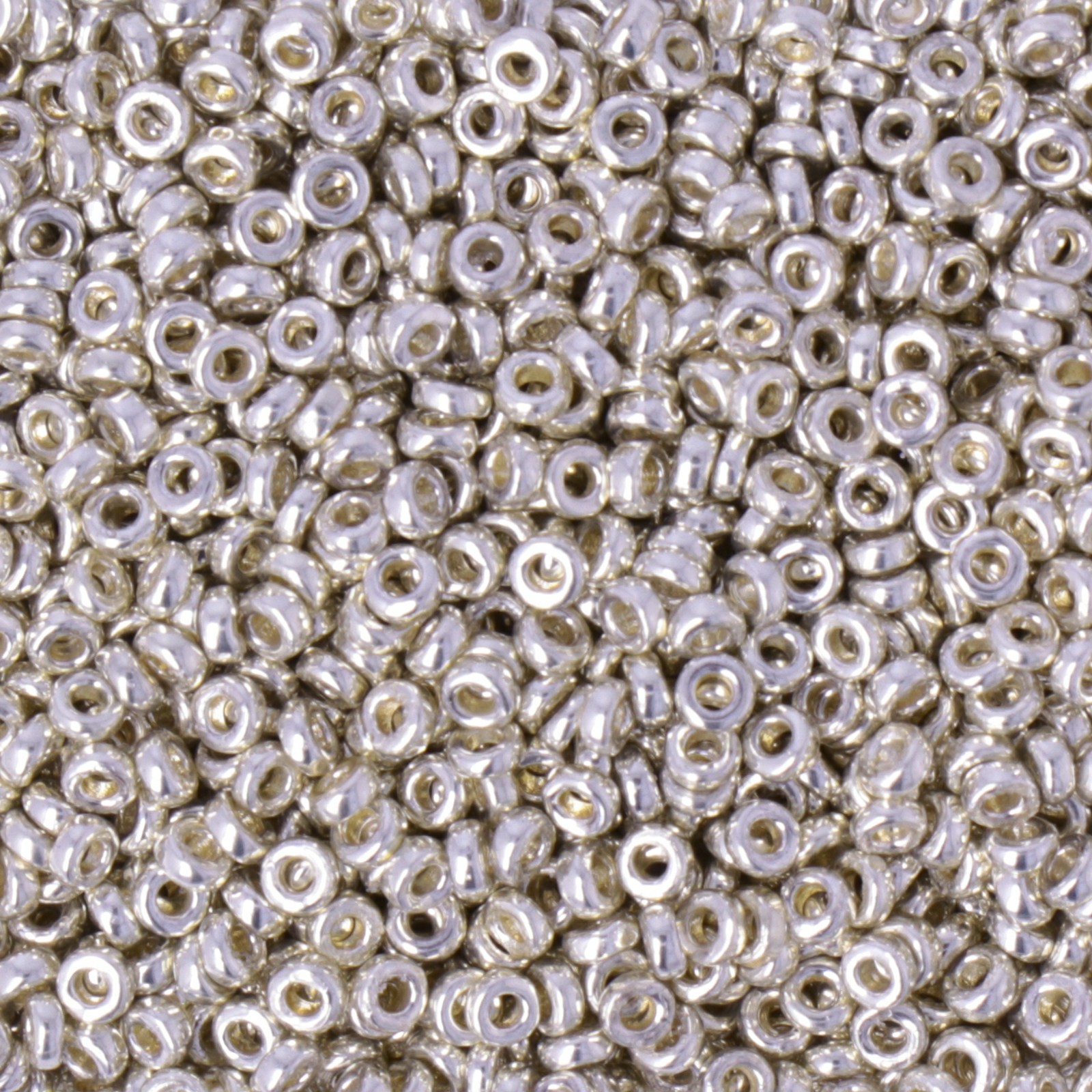 spacer miyuki duracoat galvanized silver 2,2x1mm | 5gr