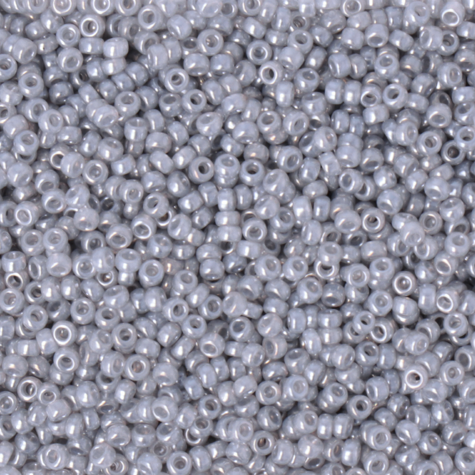 miyuki rocailles 15/0 - ceylon silver grey (526) | 10gr