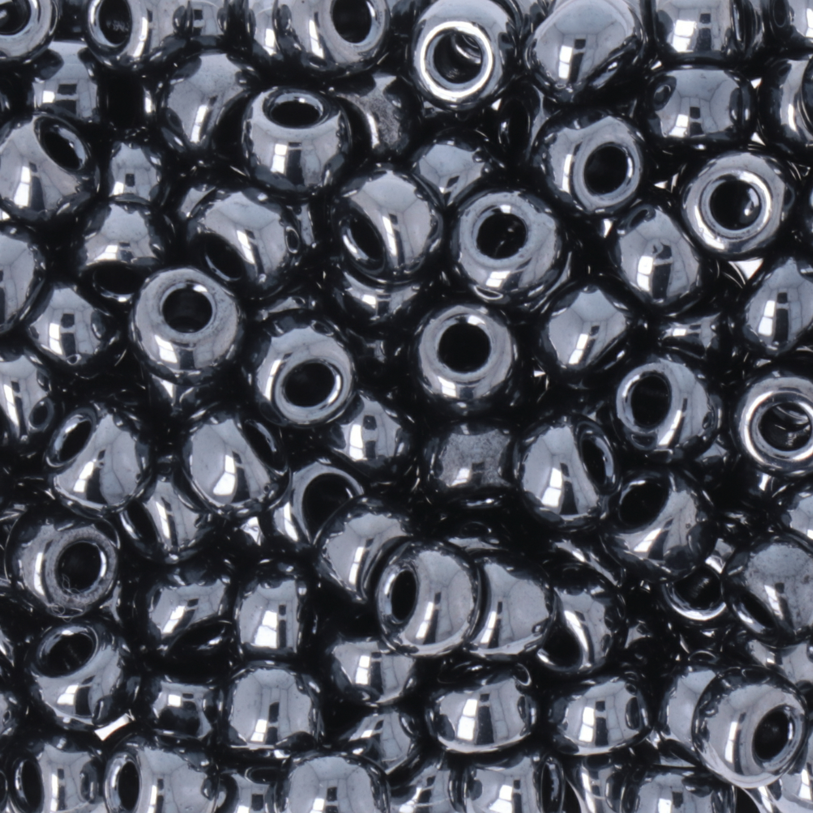 miyuki rocailles 6/0 - gunmetal (451) | 10gr