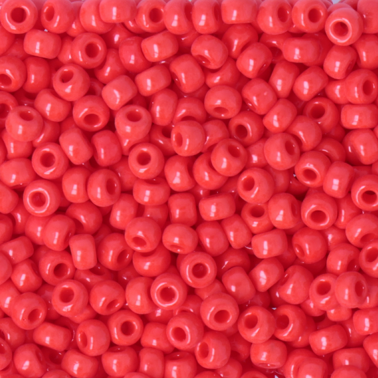 miyuki rocailles 8/0 - opaque red (407) | 10gr