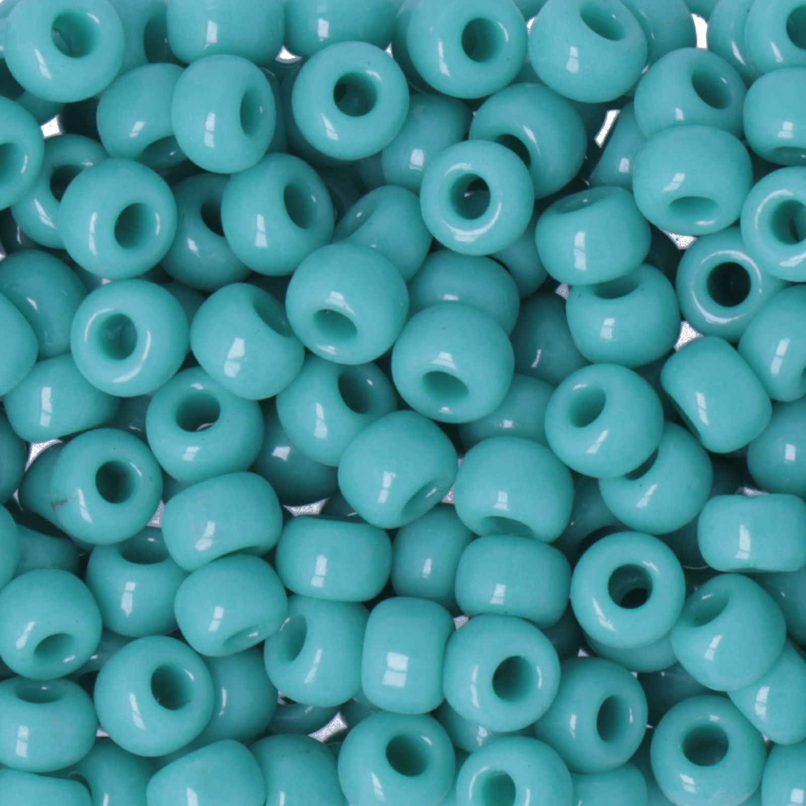 miyuki rocailles 6/0 - opaque turquoise green (412) | 10gr