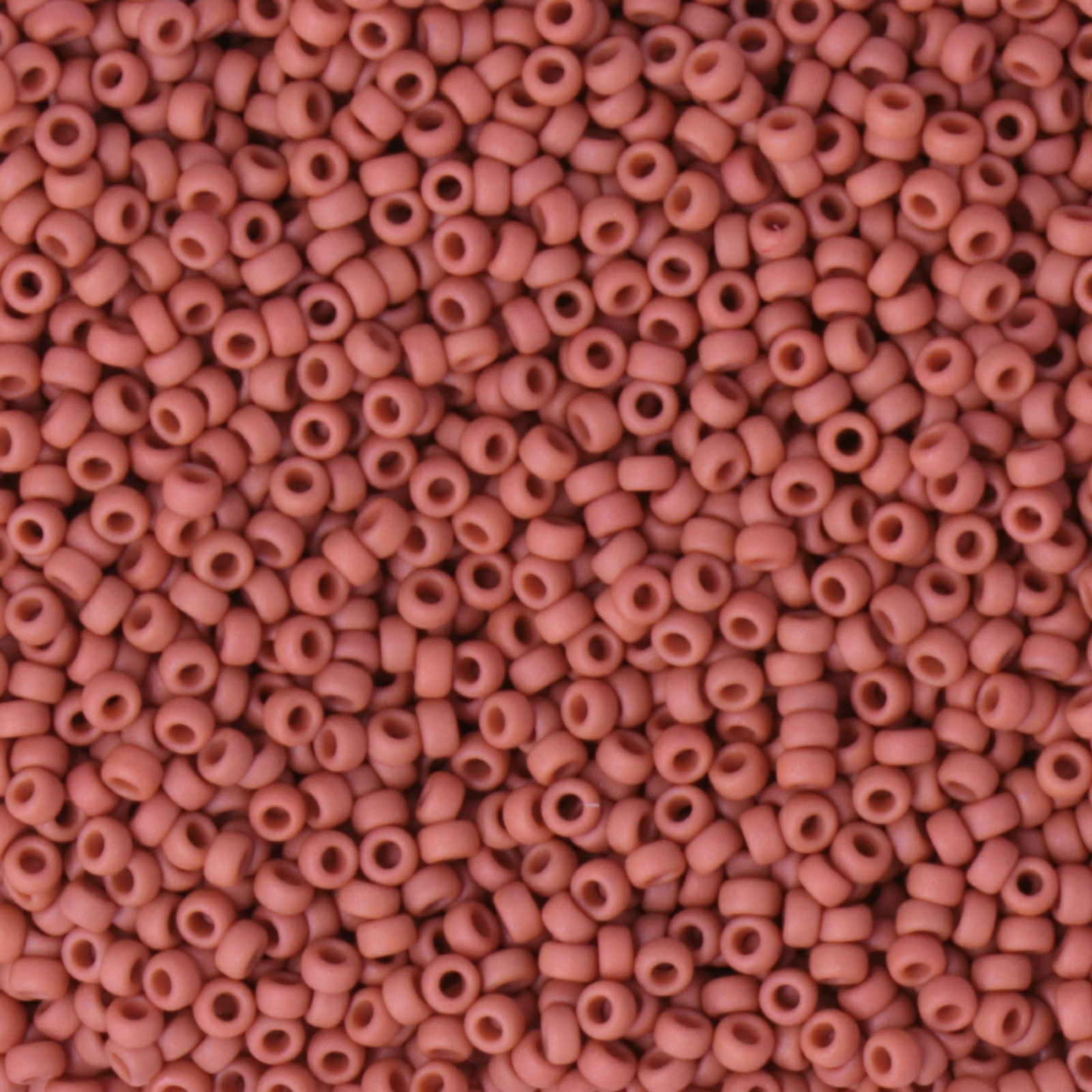 miyuki rocailles 15/0 - matte opaque terra cotta (2315) | 10gr
