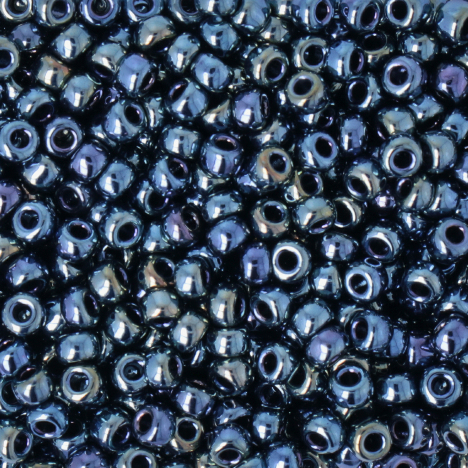miyuki rocailles 8/0 - metallic iris gunmetal (456) | 10gr