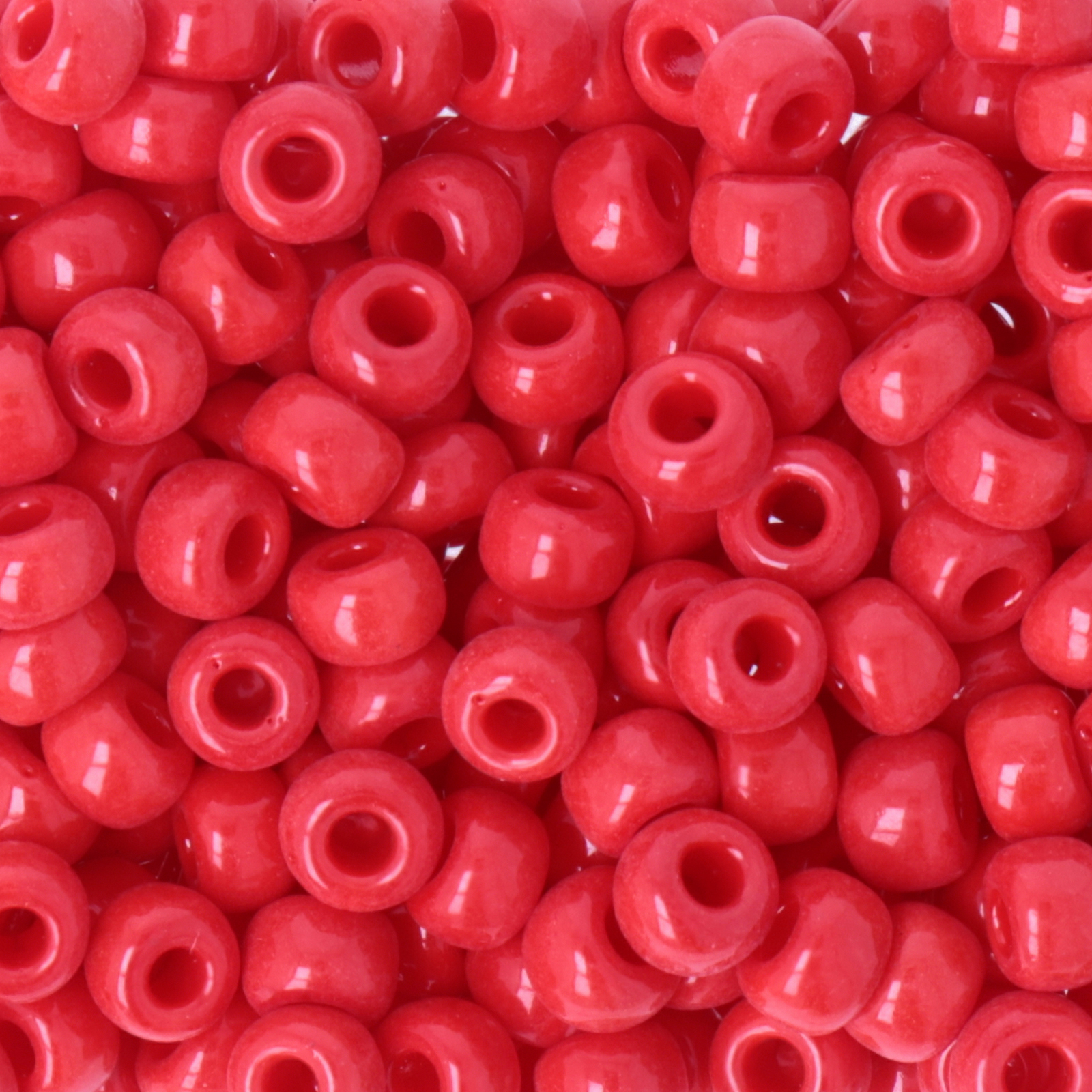miyuki rocailles 6/0 - opaque dark red (408) | 10gr