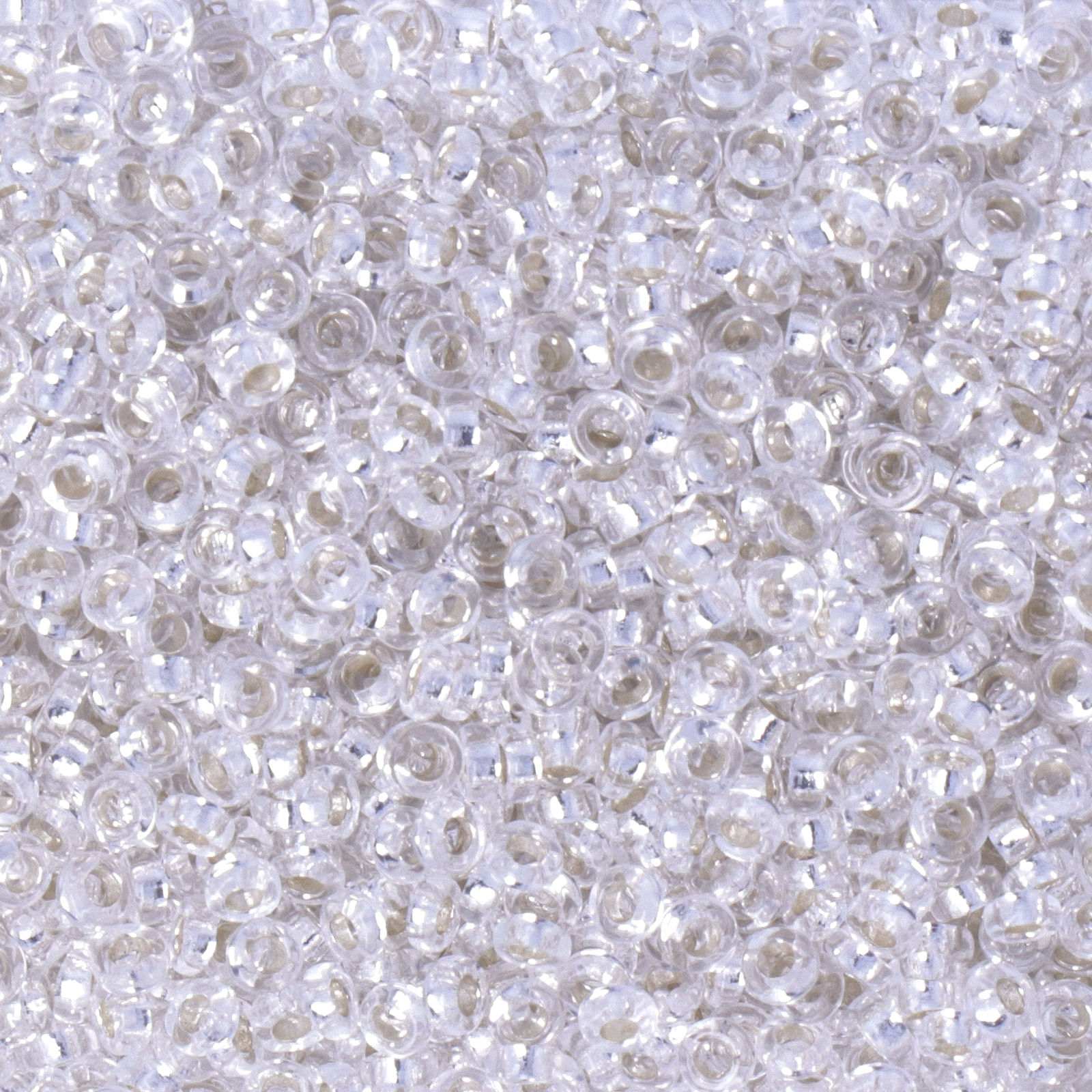 spacer miyuki silver-lined crystal 2,2x1mm | 5gr