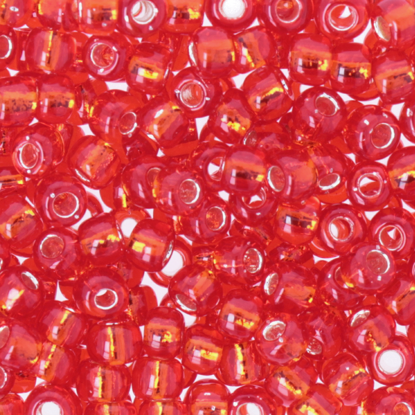 rocaille toho seed beads 6/0 silver-lined siam ruby (25b) | 10gr