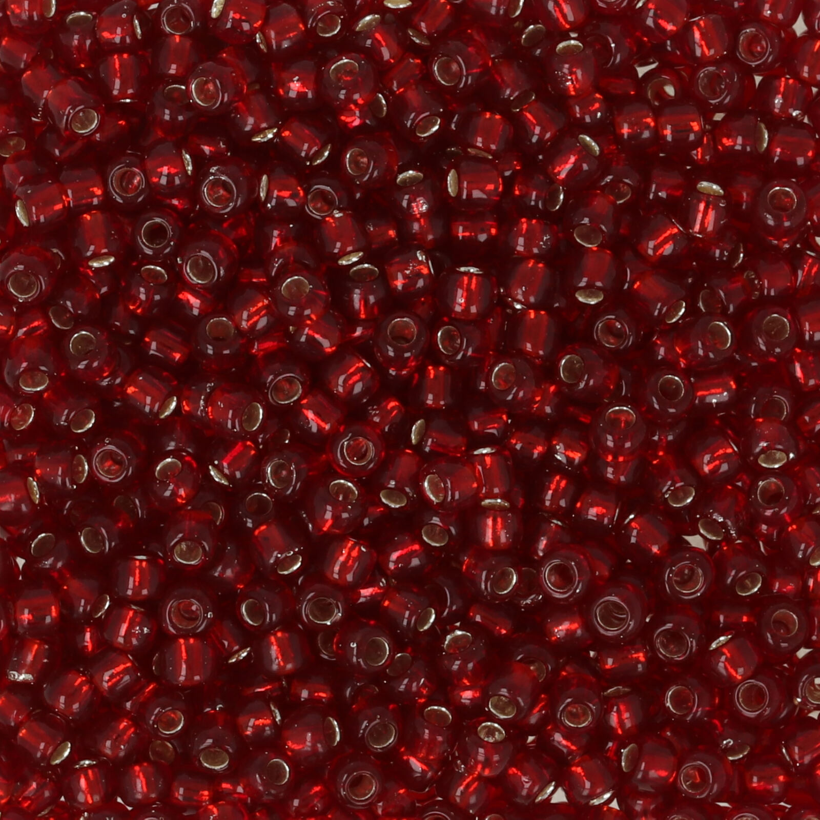 saatperlen toho 11/0 silver-lined garnet (25d) | 10gr