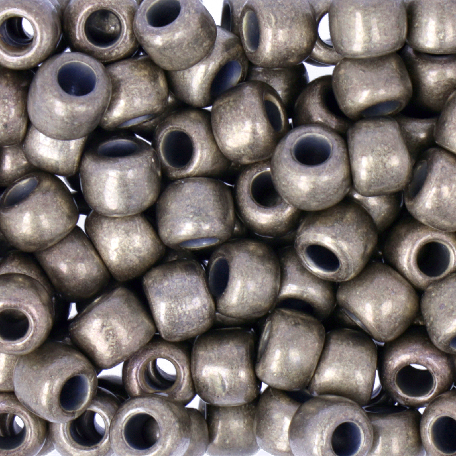 rocaille toho seed beads 3/0 dark bronze antique gold (225) | 10gr