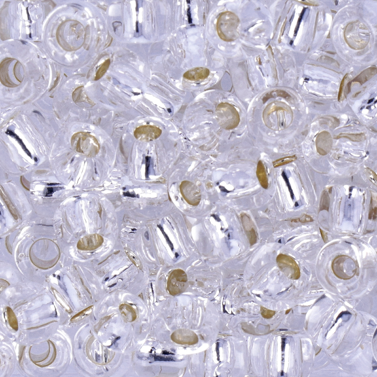 saatperlen toho 3/0 silver-lined crystal (21) | 10gr