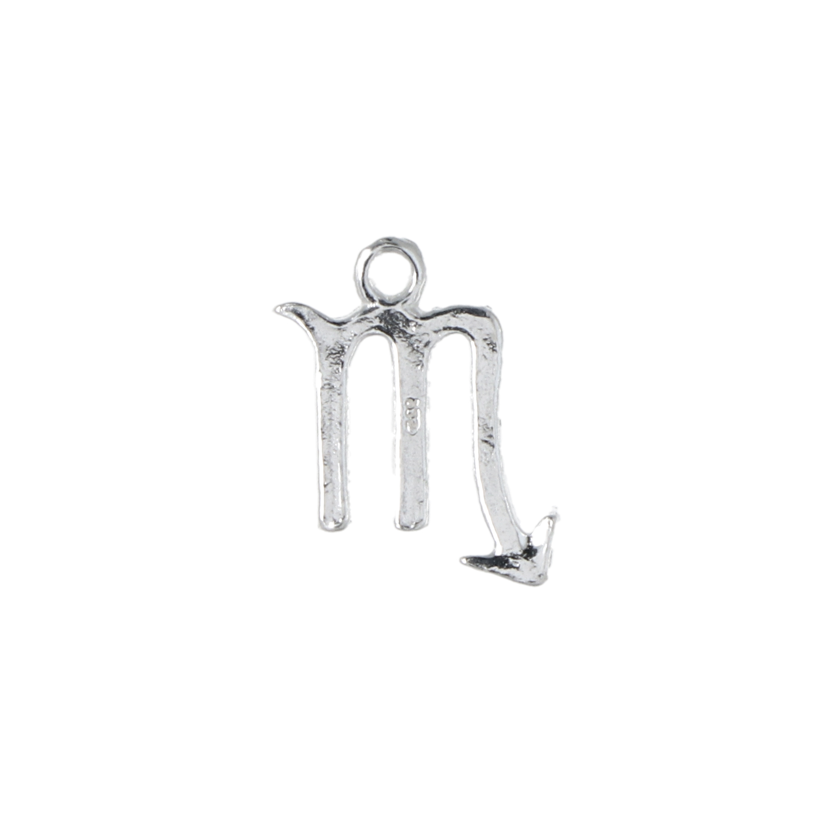 sterling silver zodiac charm scorpion 15mm | 1pc