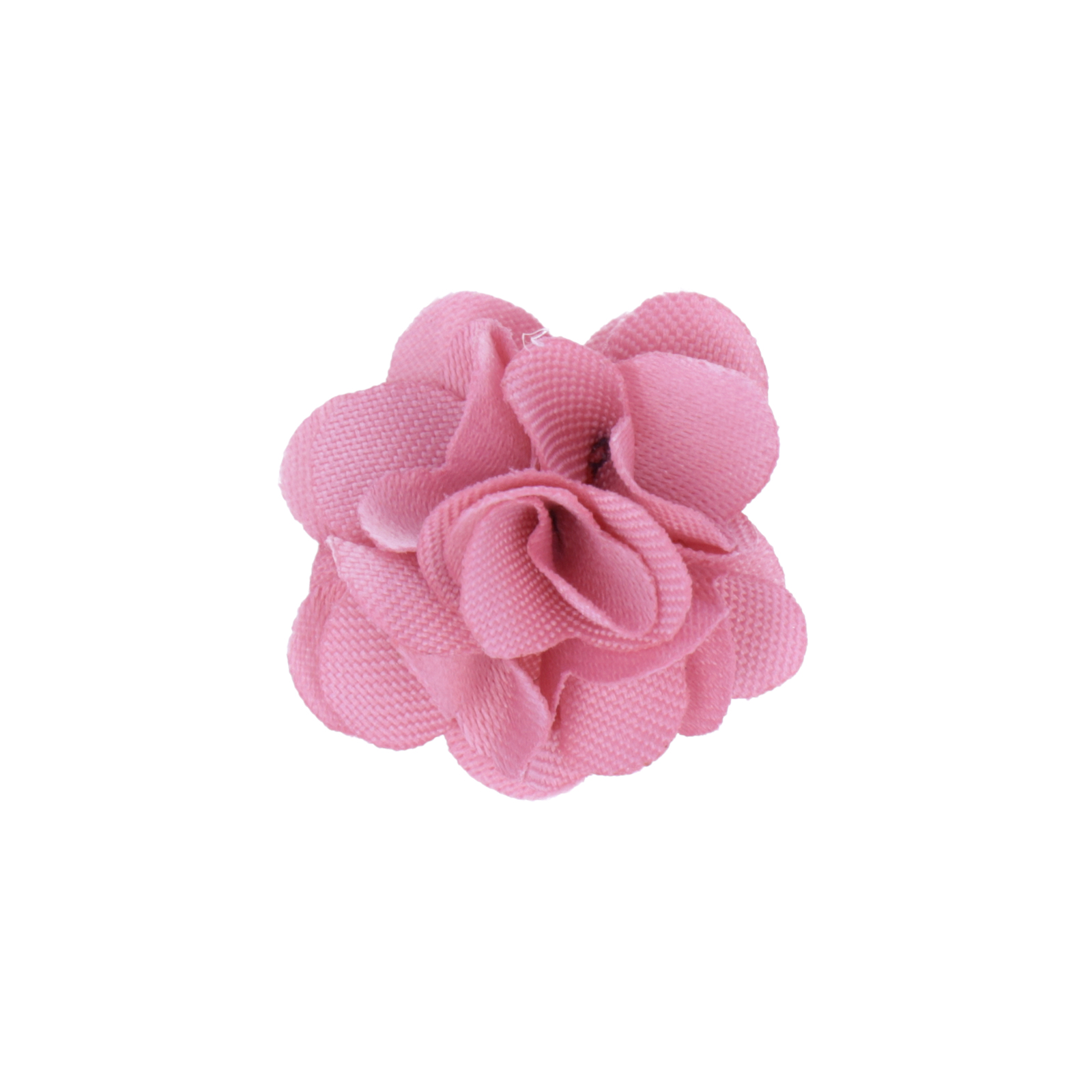 pink fabric flower 20mm | 5pc
