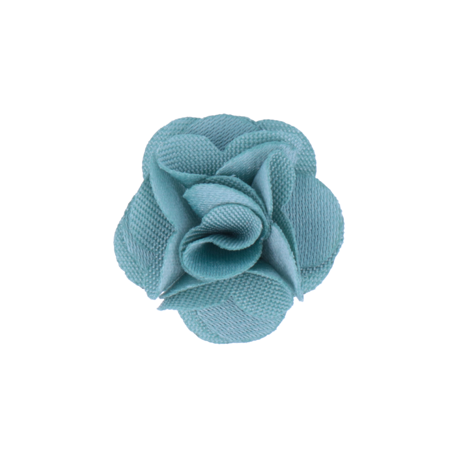 turquoise fabric flower 20mm | 5pc