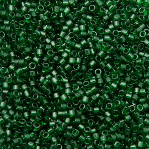miyuki delica 11/0 - transparent emerald green | 8gr