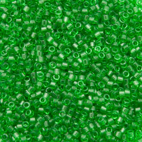 miyuki delica 11/0 - transparent green | 8gr