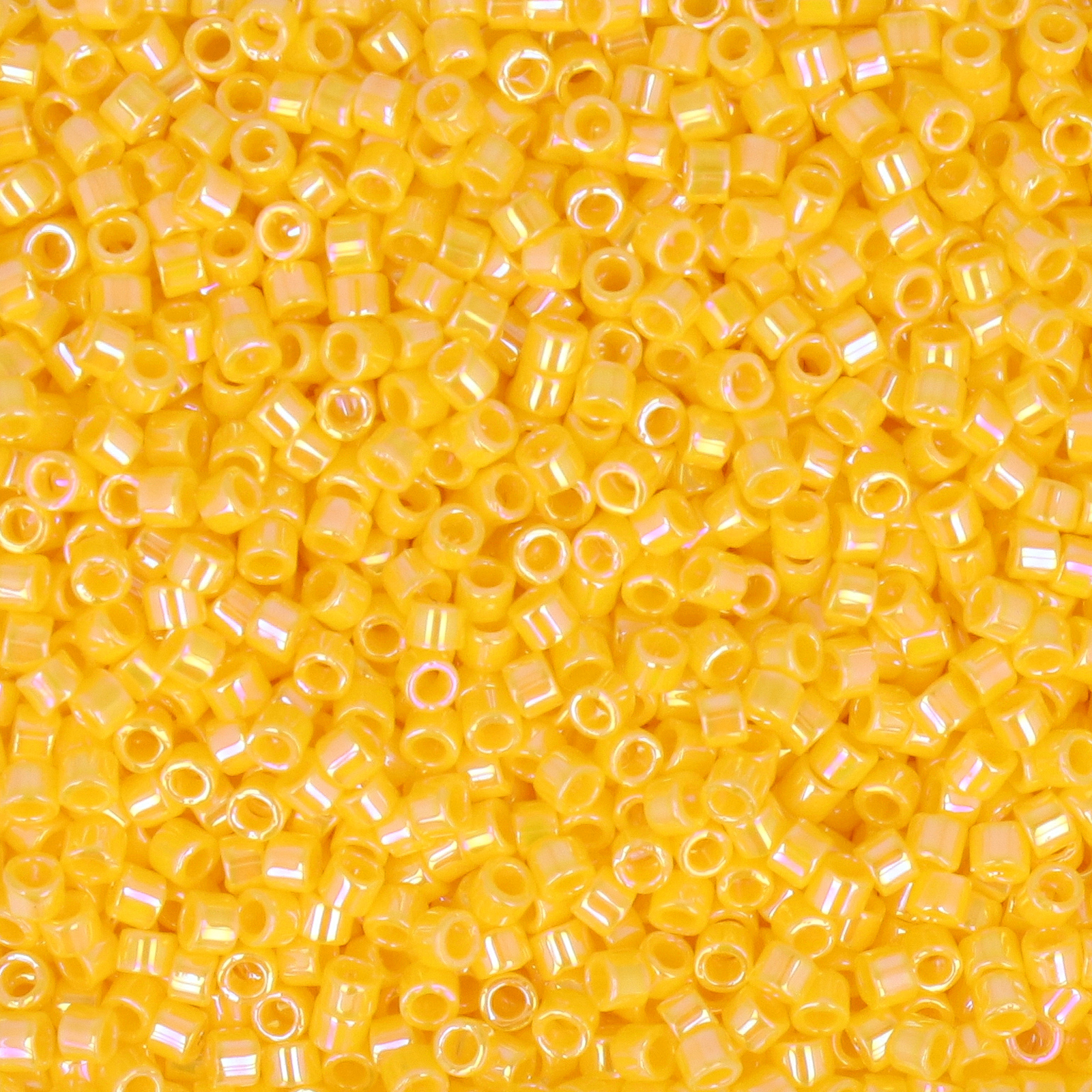 miyuki delica 11/0 - opaque canary ab | 8gr