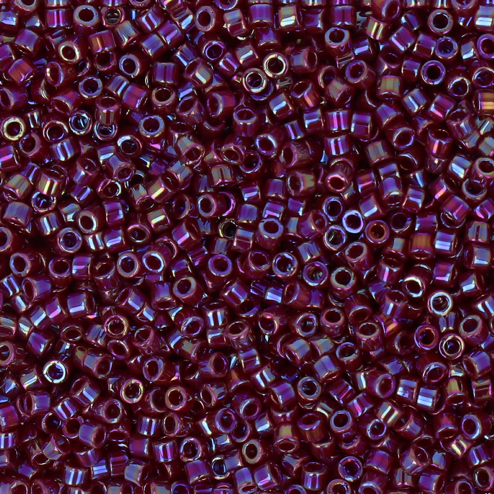 miyuki delica 11/0 - opaque currant ab | 8gr