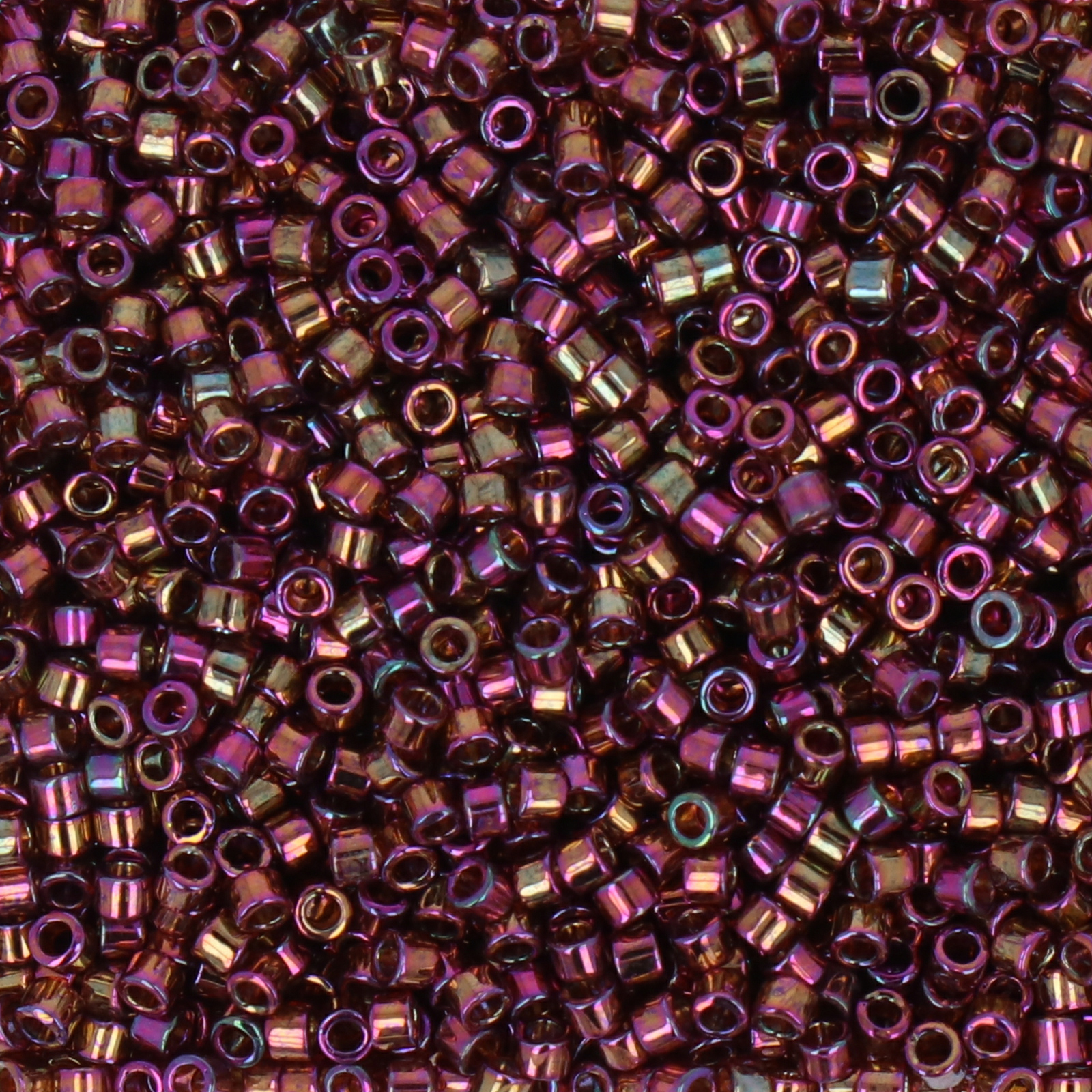 miyuki delica 11/0 - pink luster light olive | 8gr